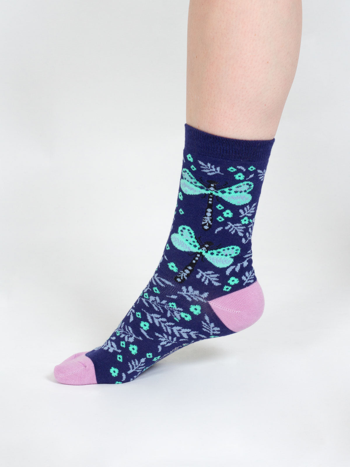 Chaussettes libellules en bambou