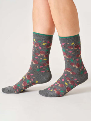 Chaussettes hérisson en coton bio