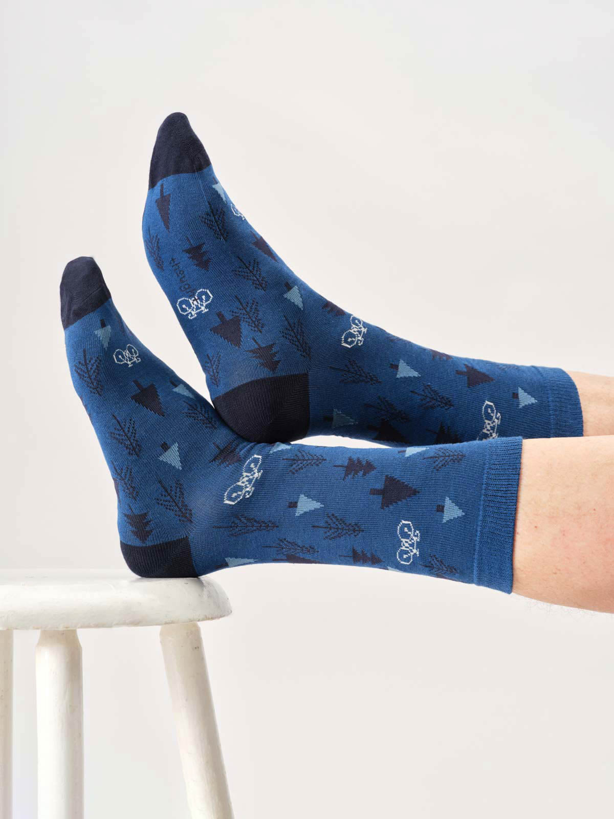 Coffret de chaussettes vélo et montagne pour homme en bambou