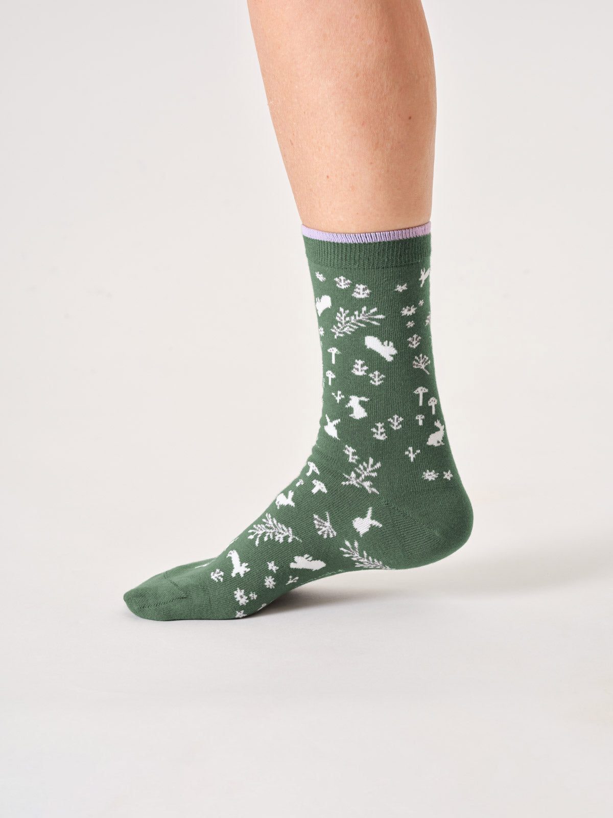 Chaussettes woodland en bambou