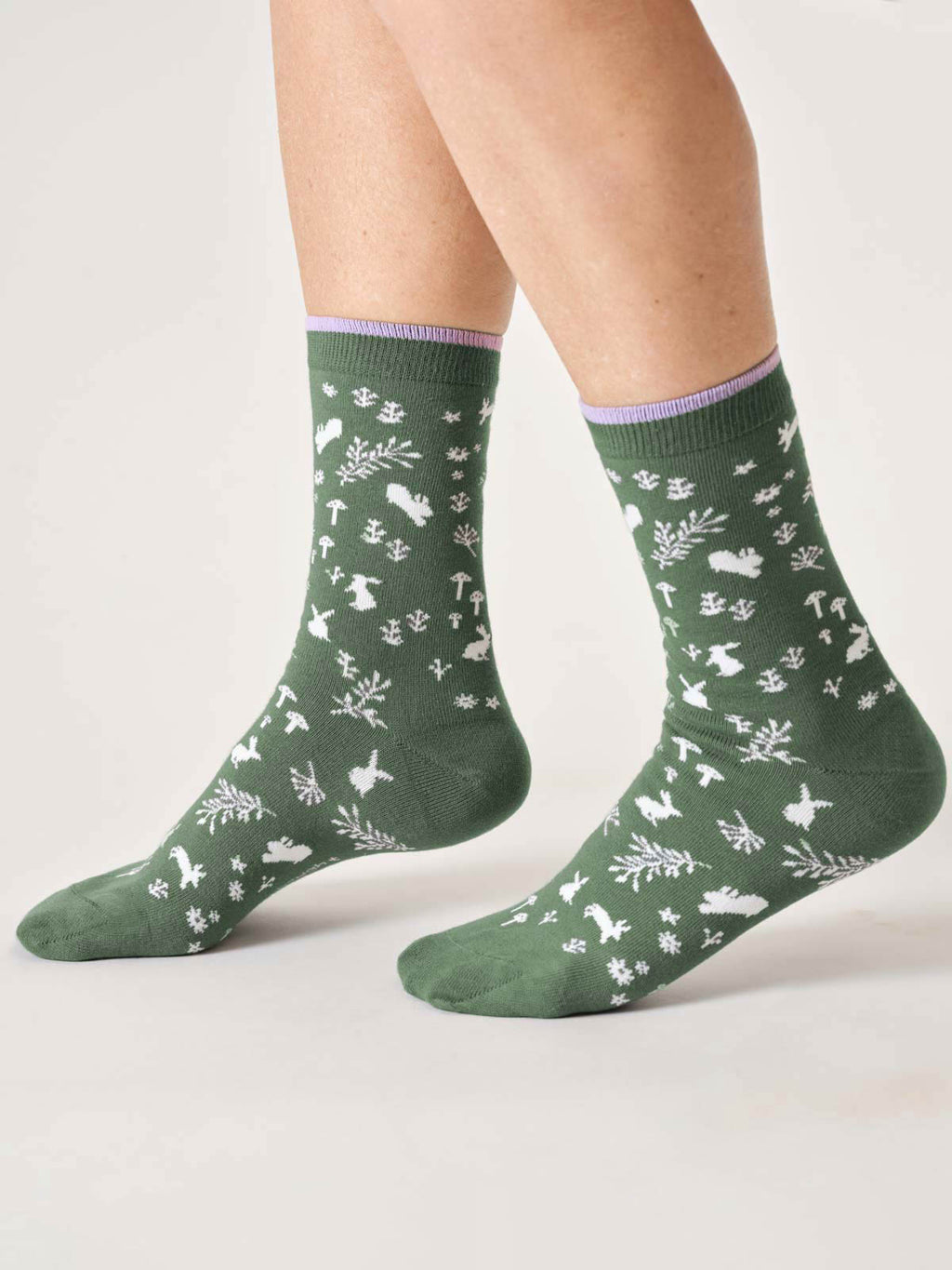 Chaussettes woodland en bambou