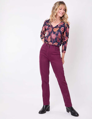 Pantalon Reck en toile de coton bio