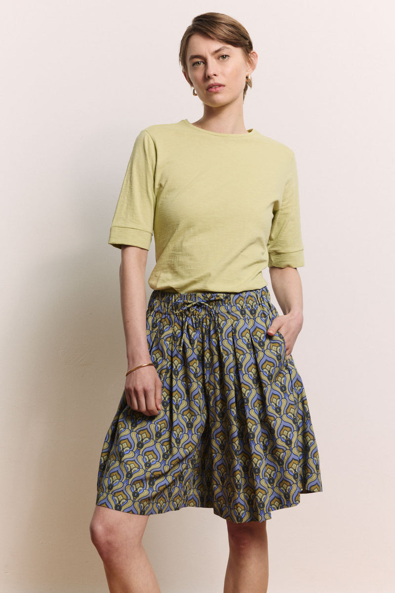 Short jupe culotte Leaa en EcoVero – Le Sourire Multicolore