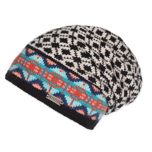 Bonnet Akshara jacquard en laine