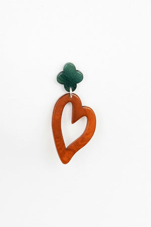 Boucles d'oreilles Carmen en ivoire végétal
