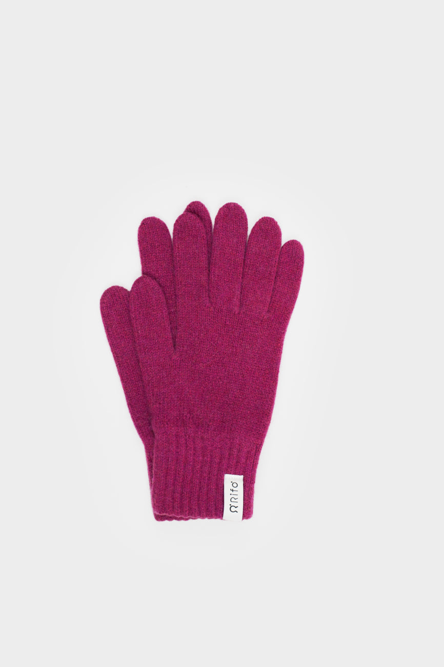 gants-anita-cachemire-recycle-rose-cyclamen-rifo