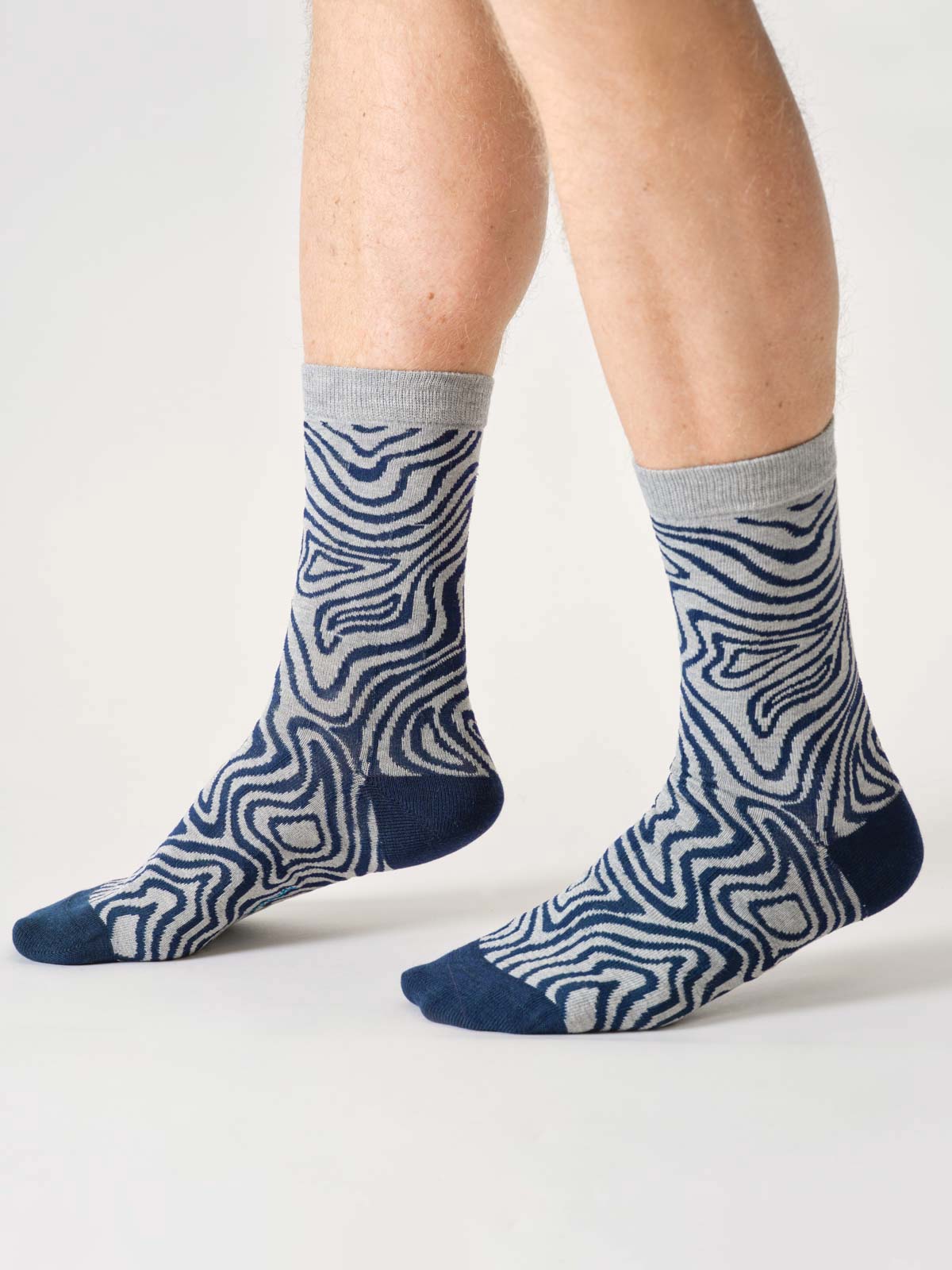 Trio de chaussettes pour homme en bambou