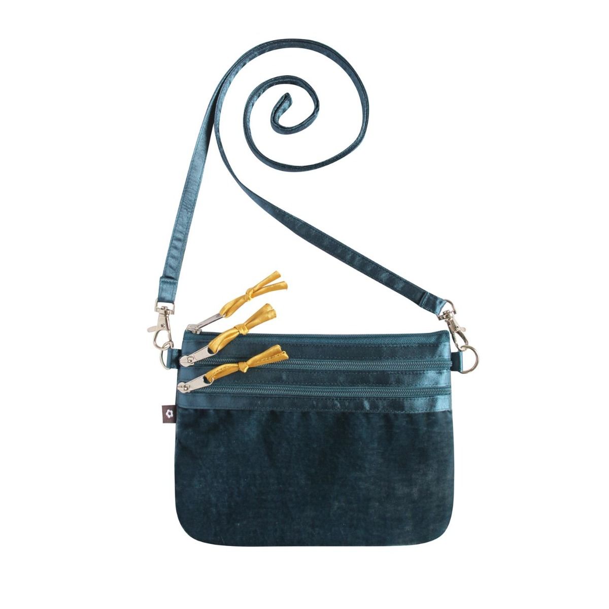 Petit sac bandoulière en velours