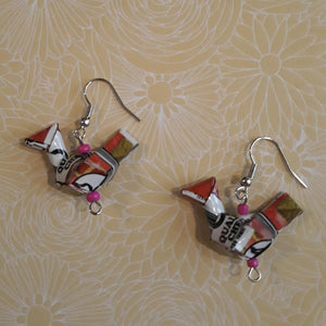 boucles-d-oreilles-oiseaux-origami-emballage-recycle-perle-rose-e-moi-commerce-equitable-upcycling