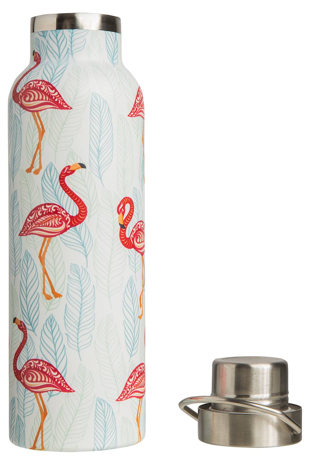 Gourde thermos flamand rose