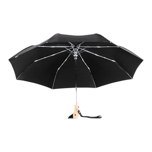 Parapluie canard en matière recyclée et bois